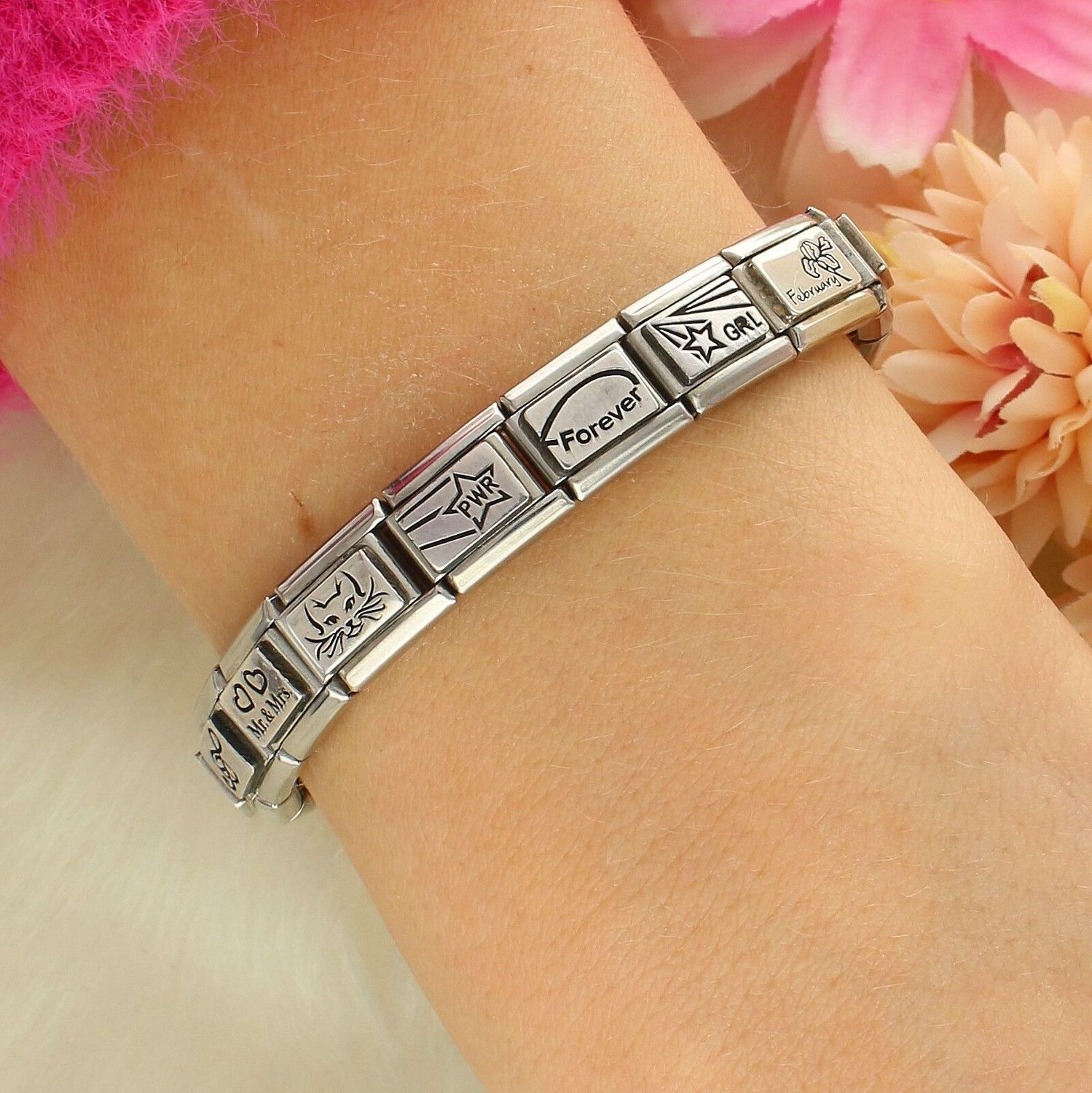 Nomination - Link 925 zawieszka srebro 'Siła dziewczyn' 330109 18 biżuteria nomination nomination zawieszki nomination baza.jpg